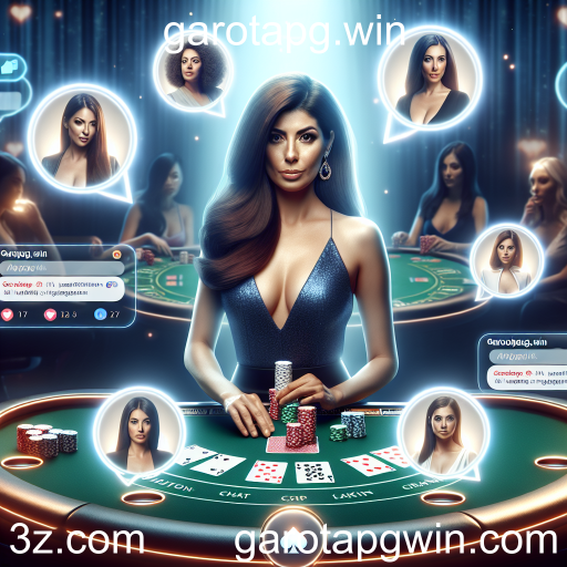 A Emoção do Cassino Ao Vivo no GarotaPG